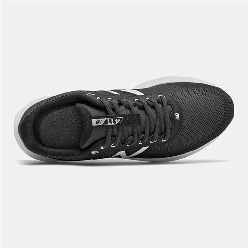 Bėgimo batai suaugusiems New Balance 411 v2 juodi