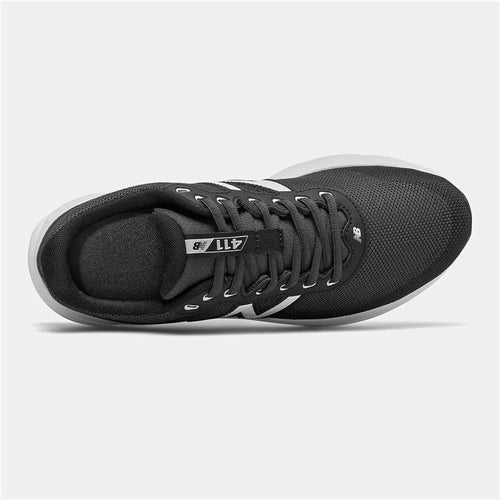 Bėgimo batai suaugusiems New Balance 411 v2 juodi