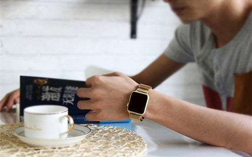 Nerūdijančio plieno „Apple Watch“ apyrankė