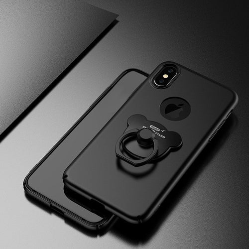 Bear Smart Ring dėklas, skirtas iPhone X