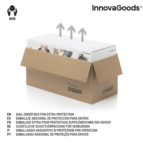 X tipo besisukantis mikropluošto šluostės mopas Twop InnovaGoods