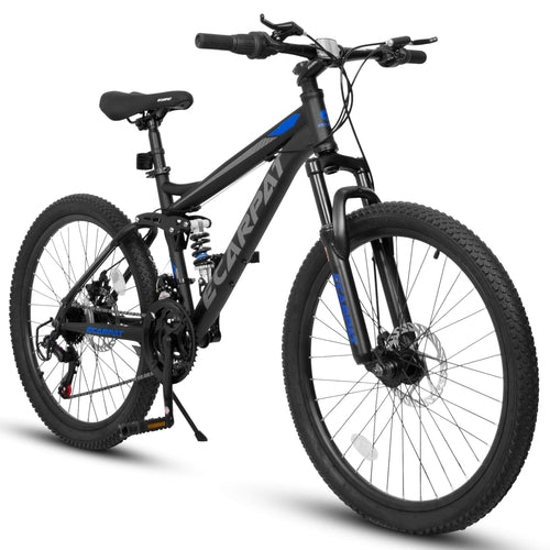 „FlexRide™ 24“ – 24 colių MTB dviratis su diskiniais stabdžiais ir 21 pavara