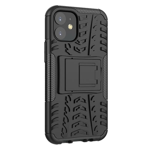 AMZER „Hybrid Warrior“ dviejų sluoksnių atverčiamas dėklas, skirtas „Apple iPhone 12“
