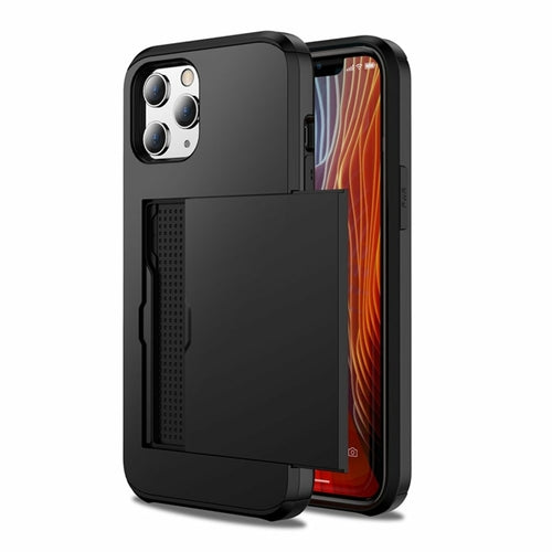 AMZER hibridinis dėklas su dėklu „iPhone 12“ modeliui