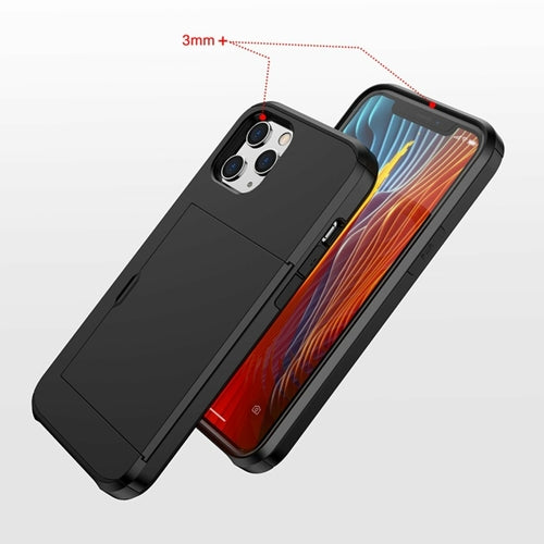 AMZER hibridinis dėklas su dėklu „iPhone 12“ modeliui
