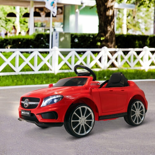 Qaba 6V Mercedes vaikiškas automobilis su licencija „Benz“ pasivažinėjimo automobilis, skirtas 3 metų vaikams