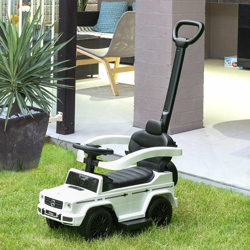 Aosom Push Car Mercedes-Benz G350 Foot to Floor Ride- On Toddler