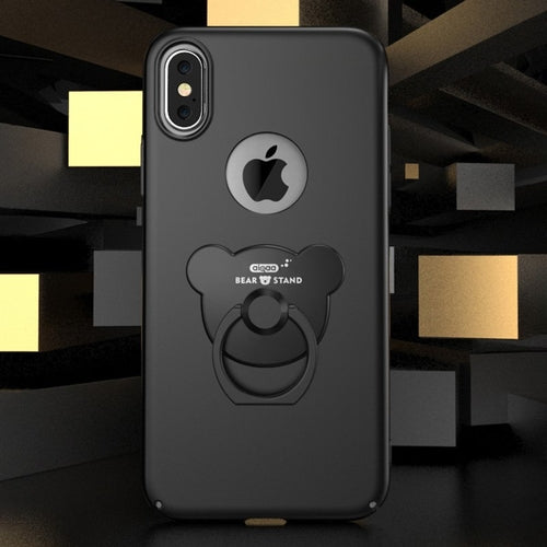 Bear Smart Ring dėklas, skirtas iPhone X