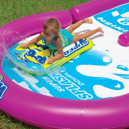 WOW Watersports baseinas Giant Backyard Double Lane vejos čiuožyklai