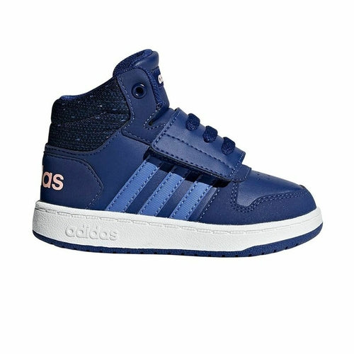 Sportiniai batai vaikams Adidas Sportswear adidas Hoops Mid 2.0 tamsiai mėlyni