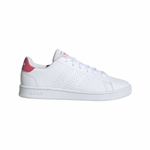Bėgimo bateliai vaikams Adidas Advantage Girl White