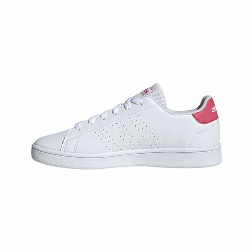 Bėgimo bateliai vaikams Adidas Advantage Girl White