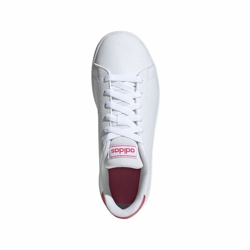 Bėgimo bateliai vaikams Adidas Advantage Girl White