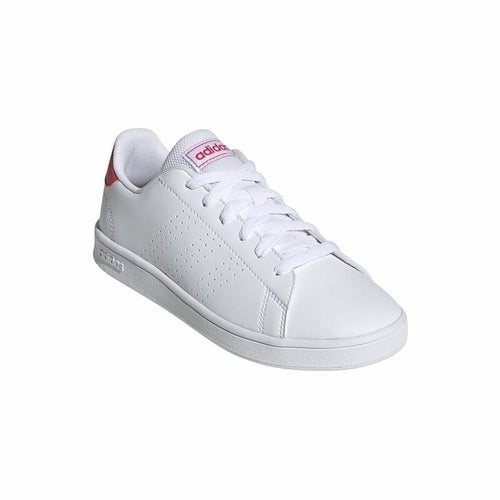 Bėgimo bateliai vaikams Adidas Advantage Girl White