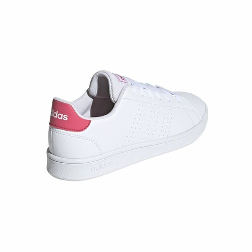 Bėgimo bateliai vaikams Adidas Advantage Girl White