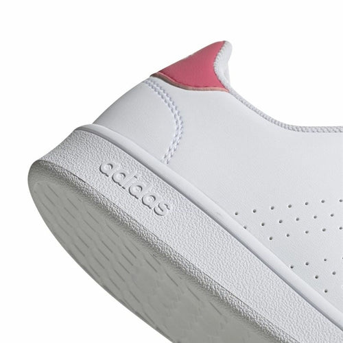 Bėgimo bateliai vaikams Adidas Advantage Girl White