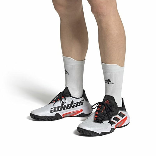 Vyriški teniso bateliai Adidas Barricade balti