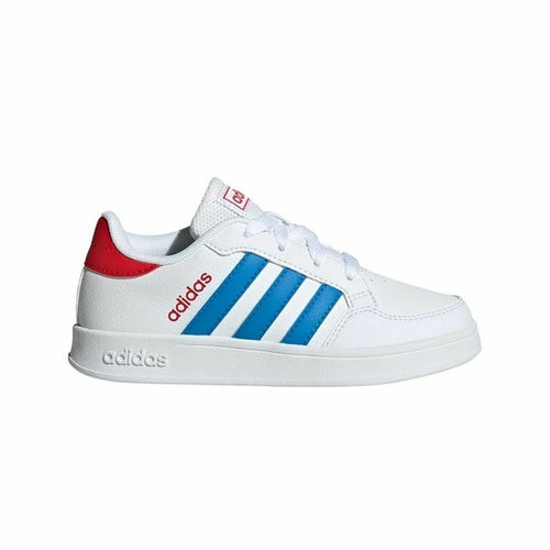Vaikiški sportbačiai Adidas Breaknet balti
