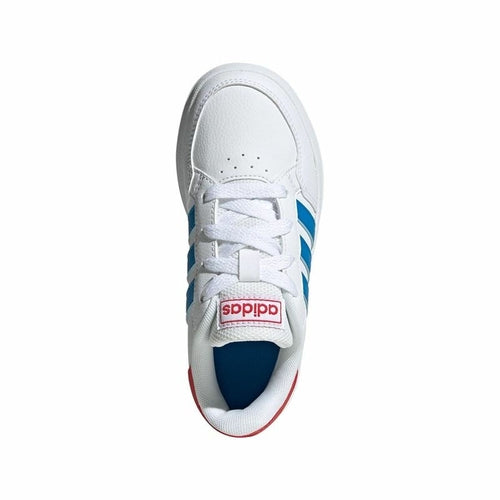 Vaikiški sportbačiai Adidas Breaknet balti