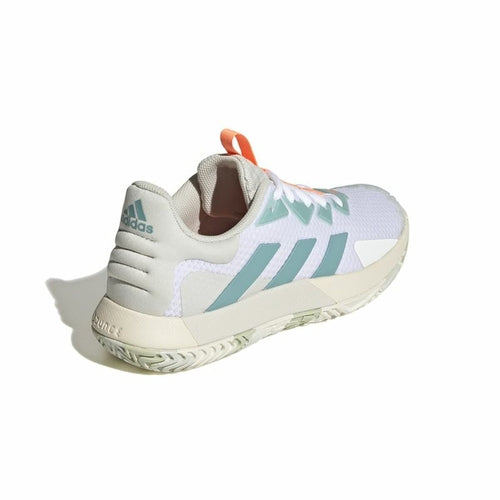 Moteriški teniso bateliai Adidas Control Solematch White