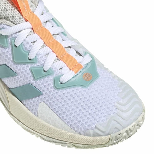 Moteriški teniso bateliai Adidas Control Solematch White