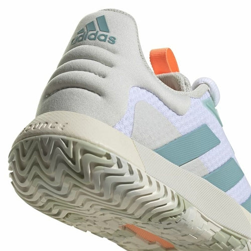Moteriški teniso bateliai Adidas Control Solematch White