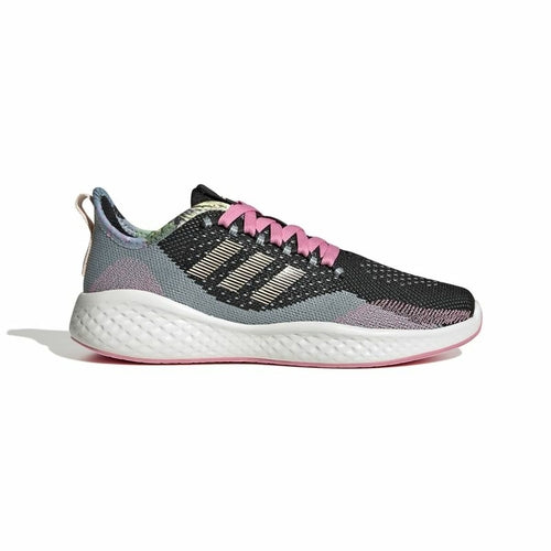 Bėgimo batai suaugusiems Adidas Fluidflow juodi/pilki