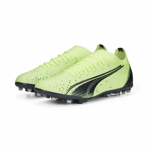 Suaugusiųjų futbolo bateliai Puma Ultramatch MG Fizzy Light Green