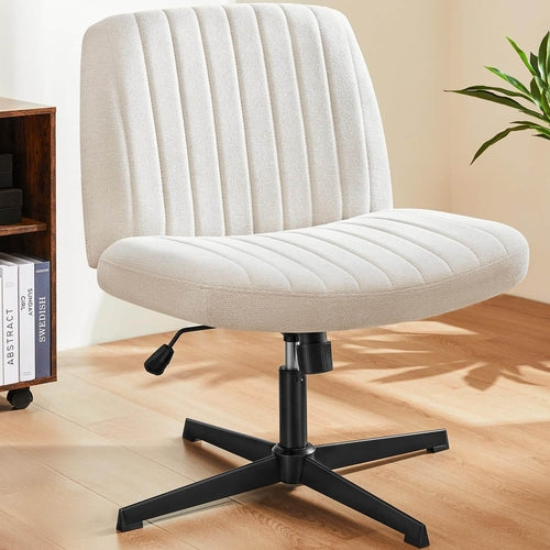 LuneluX_Home – Crossover Armless Swivel Chair