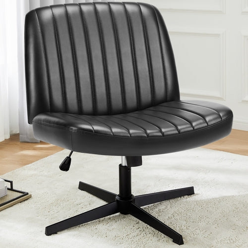 LuneluX_Home – Crossover Armless Swivel Chair