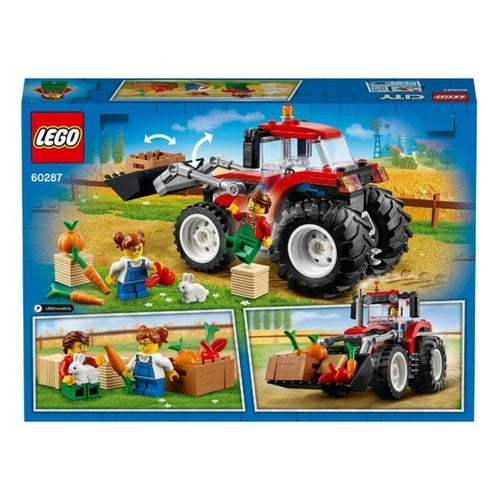 Žaidimų rinkinys „City Great Vehicles“ traktorius „Lego 60287“ (148 vnt.)