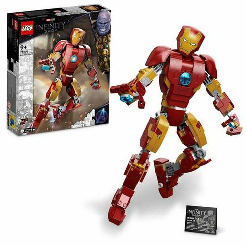 Žaidimo rinkinys Lego Marvel The Infinity Saga Iron Man 76206 (381 vnt.)