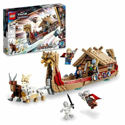 Konstruktorius „Lego Thor Love and Thunder: The Goat Boat“