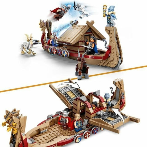 Konstruktorius „Lego Thor Love and Thunder: The Goat Boat“