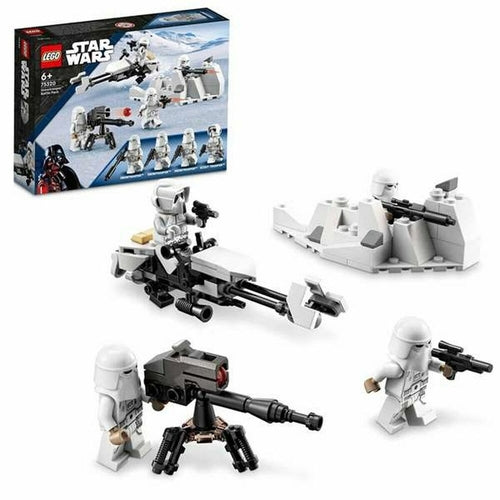 Žaidimų rinkinys „Lego Star Wars Snowtrooper Battle Pack“ „Žvaigždžių karų“ miniatiūros