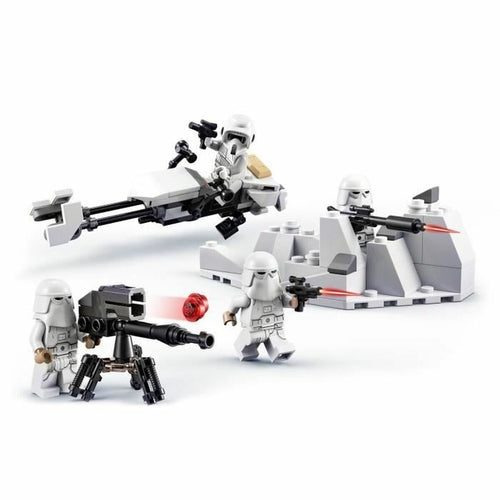 Žaidimų rinkinys „Lego Star Wars Snowtrooper Battle Pack“ „Žvaigždžių karų“ miniatiūros