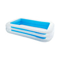 Pripučiamas baseinas Intex 56483 770 L (262 x 175 x 56 cm) mėlynas / baltas 262 x