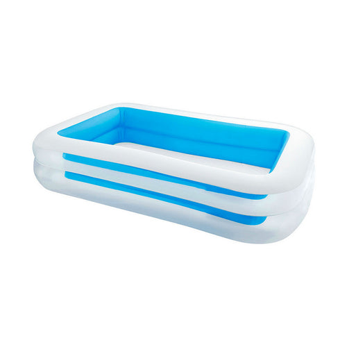 Pripučiamas baseinas Intex 56483 770 L (262 x 175 x 56 cm) mėlynas / baltas 262 x