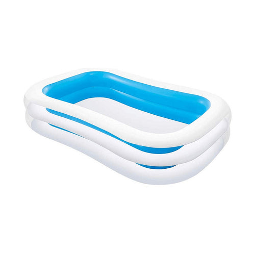 Pripučiamas baseinas Intex 56483 770 L (262 x 175 x 56 cm) mėlynas / baltas 262 x