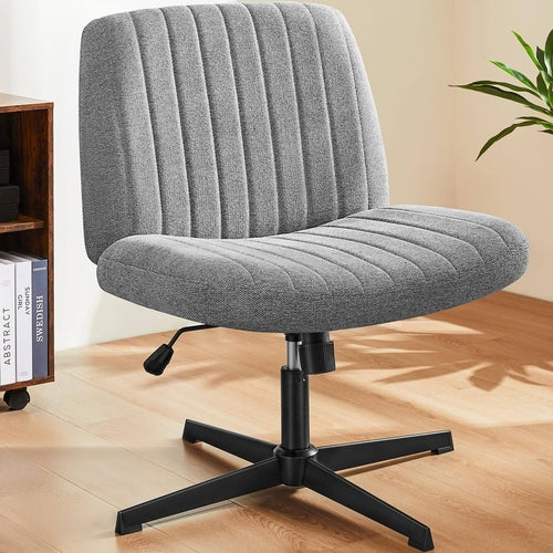 LuneluX_Home – Crossover Armless Swivel Chair