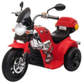 6V vaikiškas elektrinis motociklas, varomas akumuliatoriumi