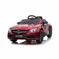 Vaikiškas elektromobilis Injusa Mercedes Benz AMG C63 raudonas su šviesomis