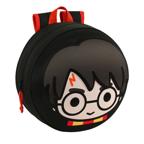 3D Kuprinė Harry Potter Juoda (31 x 31 x 10 cm)