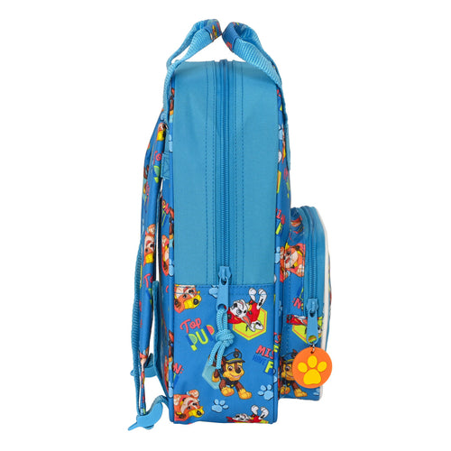 School Bag The Paw Patrol Friendship Blue (20 x 28 x 8 cm)