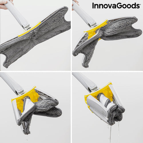 X tipo besisukantis mikropluošto šluostės mopas Twop InnovaGoods