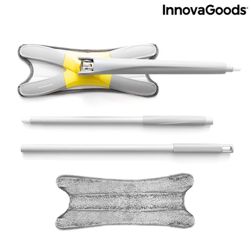 X tipo besisukantis mikropluošto šluostės mopas Twop InnovaGoods