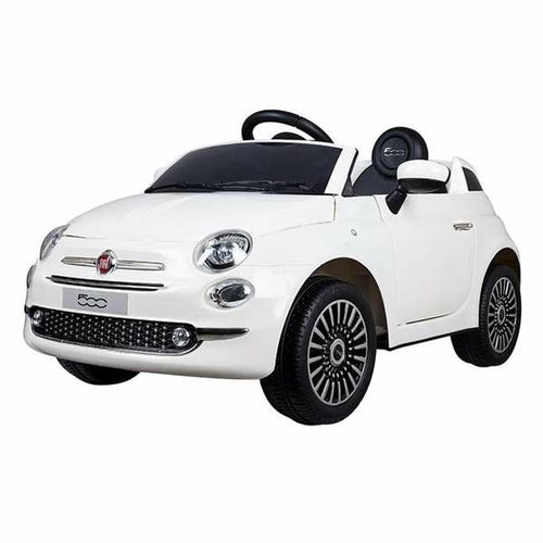 Vaikiškas elektromobilis Fiat 500 113 x 67,5 x 53 cm MP3 baltas 30 W x 2