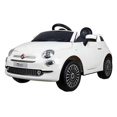 Vaikiškas elektromobilis Fiat 500 113 x 67,5 x 53 cm MP3 baltas 30 W x 2