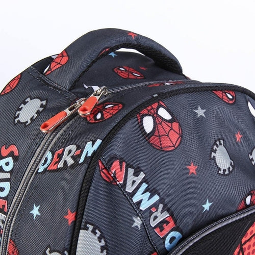 School Bag Spider-Man Black 32 x 15 x 42 cm
