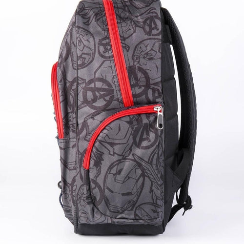 School Bag The Avengers Black (32 x 15 x 42 cm)